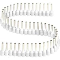 Vogt Verbindungstechnik 460108.00050 Adereindhulzen 0.5 mm² Deels geïsoleerd Oranje 50 stuk(s) - thumbnail