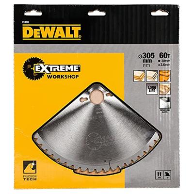 DeWALT Cirkelzaagblad voor Hout | Extreme | Ø 305mm Asgat 30mm 60T - DT4260-QZ - thumbnail