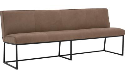 Goossens Excellent Eetkamerbank Tom, 244 cm breed