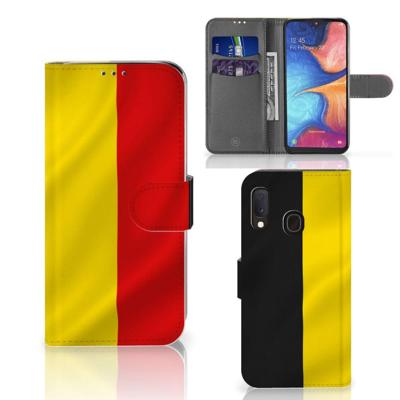 Samsung Galaxy A20e | Bookstyle Case | Belgische Vlag