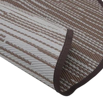 VidaXL Buitenkleed arakil ø160 cm polypropeen bruin