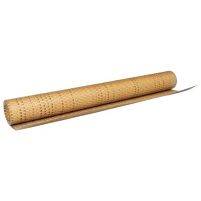 VidaXL Balkonscherm 400x80 cm poly rattan lichtbruin - thumbnail
