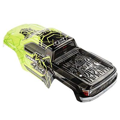 Granite Mega 4x4 Painted & Decaled Body Green/Black (AR402253)