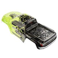 Granite Mega 4x4 Painted & Decaled Body Green/Black (AR402253) - thumbnail