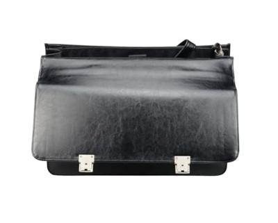 Juscha ju-47118 aktentas alassio veneto 22 x 42 x 10 cm zwart