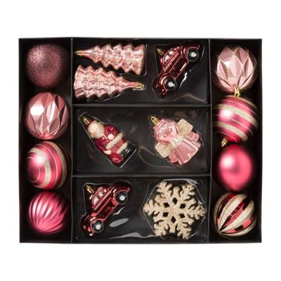 Xmas Hangdeco Set 20Pcs Pink kerst Nampook - Nampook Xmas Hangdeco Set 20Pcs Pink kerst Nampook - Nampook