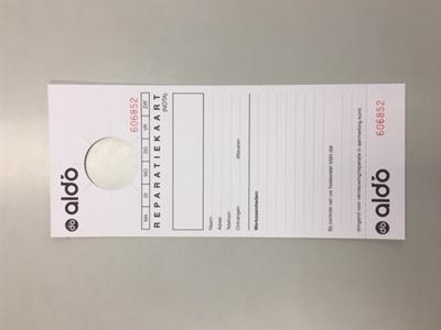 Aldo Reparatie kaarten pak a 250