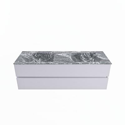 MONDIAZ VICA-DLUX 150cm badmeubel onderkast Cale 2 lades. Inbouw wastafel CLOUD dubbel zonder kraangat, kleur Lava. MONDIAZ VICA-DLUX 150cm badmeubel onderkast Cale 2 lades. Inbouw wastafel CLOUD dubbel zonder kraangat, kleur Lava.