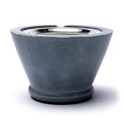 Wierookbrander Maroque Zeepsteen Grijs met Zeef