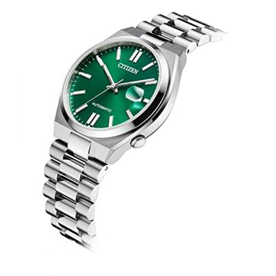 Citizen TSUYOSA AUTOMATIC Groen Zilverkleurig (Ø 40 mm) Heren horloge