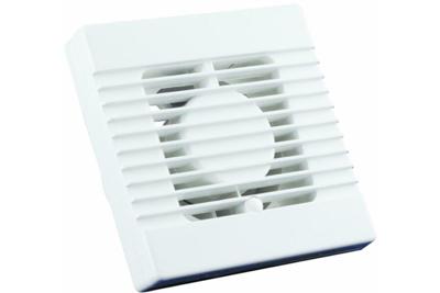 Nedco badkamer-/ toiletventilator - aansluitmaat 120mm - wit