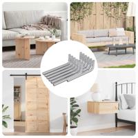 Zeskantsleutel 12 pcs Zilver 32 x 86 mm Staal - thumbnail