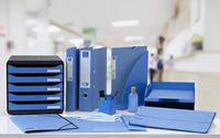 Insteekmap exacompta lmodel cleansafe blauw - thumbnail