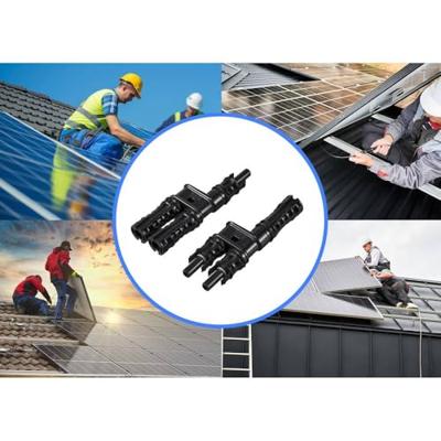 Sygonix Solaradapter T-Verbinder (2 zu 1) 1500V SY-6407996 Y-stekker