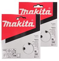 Makita P-33401 Schuurschijf 125mm K240 White Velcro - thumbnail