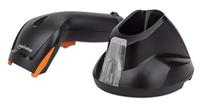 Manhattan Wireless 2D Wireless 2D-barcodescanner Radiografisch 1D, 2D CCD Zwart, Oranje Handmatig incl. standaard USB-A - thumbnail