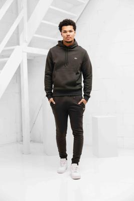 Lacoste Hooded Trainingspak Heren Donkergroen - Maat M - Kleur: Donkergroen | Soccerfanshop