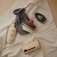 Badspeelgoed - 5 stapelbare bootjes - MUSHIE meerkleurig - thumbnail