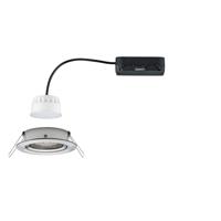 Paulmann 92439 LED-plafondlamp, LED-inbouwlamp 6 W IJzer (geborsteld) - thumbnail