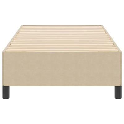 Bedframe Grijs groen 90 x 200 cm Katoenen stof