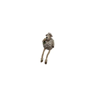 Funny schaap met bungelbeentjes 13cm