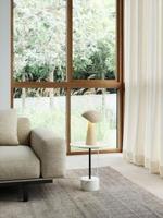 Staande tafellamp beige met ingebouwde E27 fitting &apos;Align&apos; 33cm - thumbnail