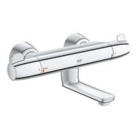 GROHE Grohtherm Special douchekraan thermostatisch multifunctie met koppelingen chroom 34666000 - thumbnail