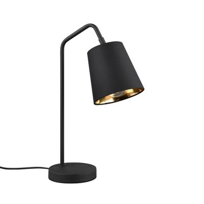 Verstelbare LED Tafellamp E27 Fitting - Mat Zwart Metaal