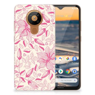 Nokia 5.3 | TPU Case | Pink Flowers Nokia 5.3 | TPU Case | Pink Flowers