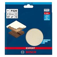 Bosch Accessoires Expert M480 schuurnet voor excenterschuurmachines 150 mm, K320 5-delig - 2608900696 - thumbnail