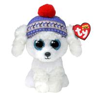 TY Beanie Boos Knuffel Winter Hond 15 cm - thumbnail