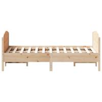 Bedframe zonder matras massief grenenhout 120x200 cm - thumbnail