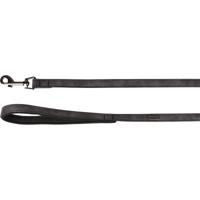 Hondenriem Delu Zwart 130 cm 130 cm x 20 mm Flamingo Zwart - thumbnail