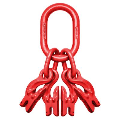 Delta Topschalm met inkorthaken | grade 80 volgens EN 1677 | 11,2 ton - YE.8.052.13 YE.8.052.13