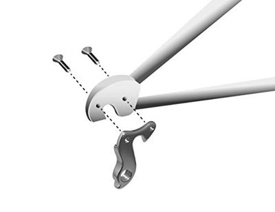 Union derailleurpad gh-060 met schroefset m4x0.7 - thumbnail