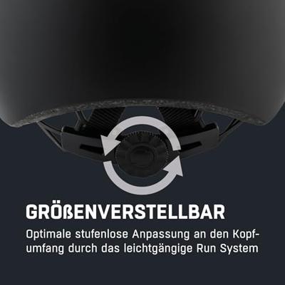 Alpina sports urban helm brooklyn 57-61 mat zwart/geel