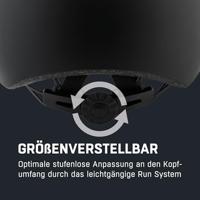 Alpina sports urban helm brooklyn 57-61 mat zwart/geel - thumbnail