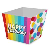 Folat BV Snoepbakjes happy birthday, 5st. - thumbnail