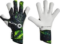 Elite Sport Nova Keepershandschoenen Zwart Groen Wit - thumbnail