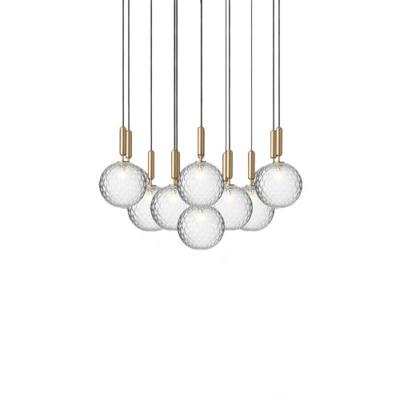 Nuura Miira 13 Hanglamp - Messing - Wit