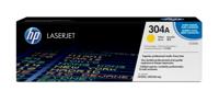 HP toner 304A, 2 800 pagina's, OEM CC532A, geel - thumbnail