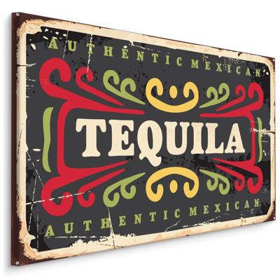 Schilderij - Tequila, Mexicaanse Drank, Premium Print op Canvas