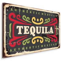 Schilderij - Tequila, Mexicaanse Drank, Premium Print op Canvas - thumbnail