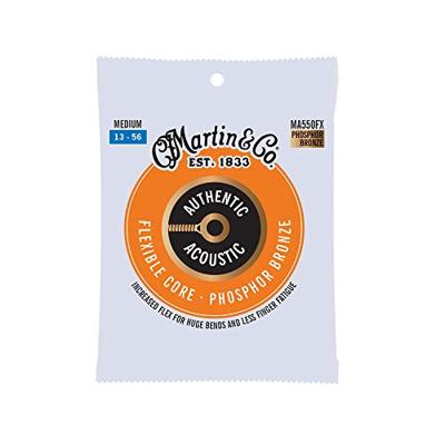 Martin Strings MA550FX Flexible Core Phosphor Bronze 13-56 Martin Strings MA550FX Flexible Core Phosphor Bronze 13-56