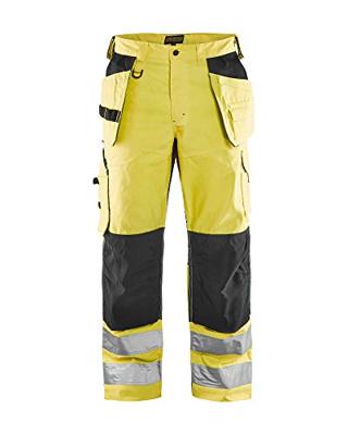 Blåkläder Werkbroek High-Vis met ventilatie 15651811 | High Vis Geel/Zwart | Maat 54 - 7330509516195