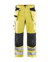 Blåkläder Werkbroek High-Vis met ventilatie 15651811 | High Vis Geel/Zwart | Maat 54 - 7330509516195 - thumbnail