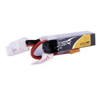 Tattu LiPo accupack 11.1 V 450 mAh Aantal cellen: 3 75 C Softcase XT30 - thumbnail
