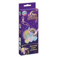 Moxy Unicorn academy diamond painting sleutelhanger - 20,5x7,5 cm - thumbnail