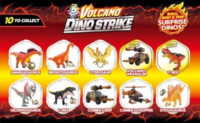 5 Surprise Dino Strike Series 4