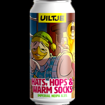 Uiltje Hats, Hops & Warm Socks Cans SB 44cl bij Jumbo